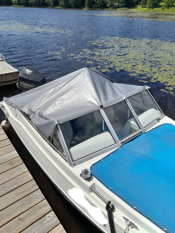 Boat Cover Front View