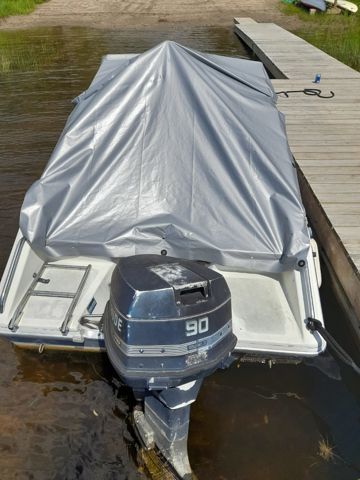 Boat Cover Rear View